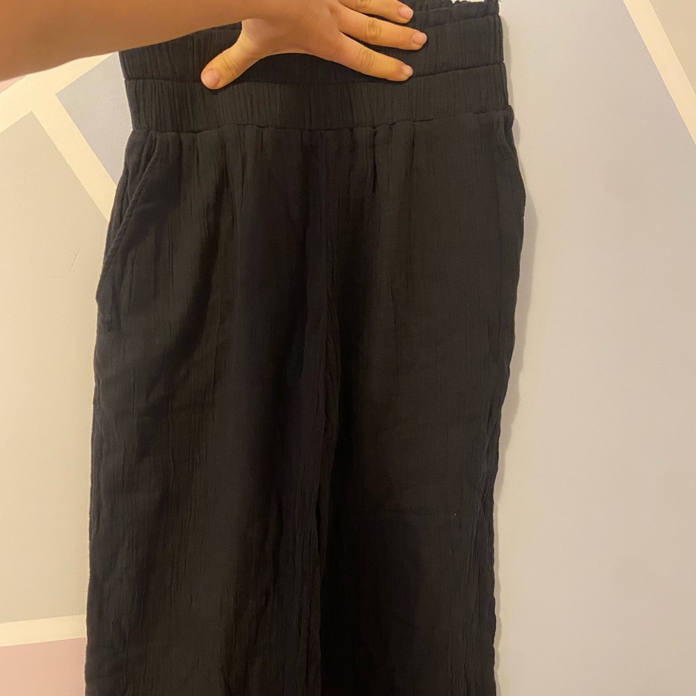 ON 34th Black High-Waisted Pants